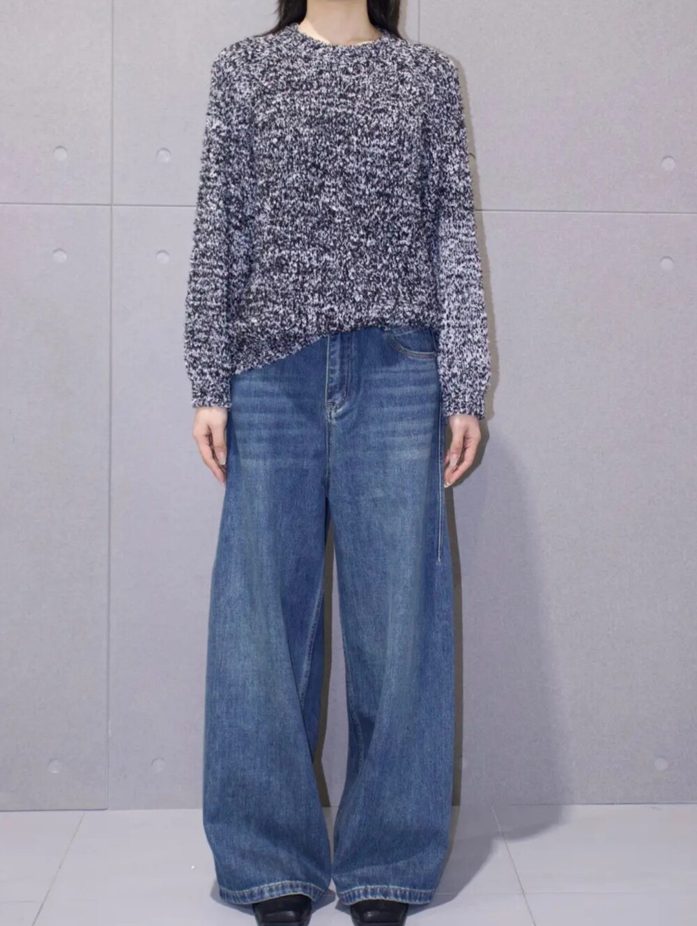 NWT Blanc Noize (Canada ) Wide Leg Jean